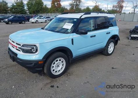 2024 Ford Bronco Sport Heritage from USA, damaged, VIN 3FMCR9G64RRF36637
